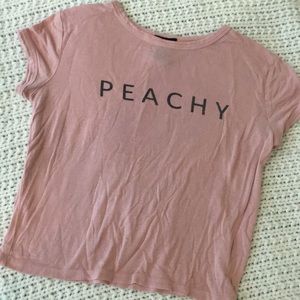 Wet seal Pink Crop top